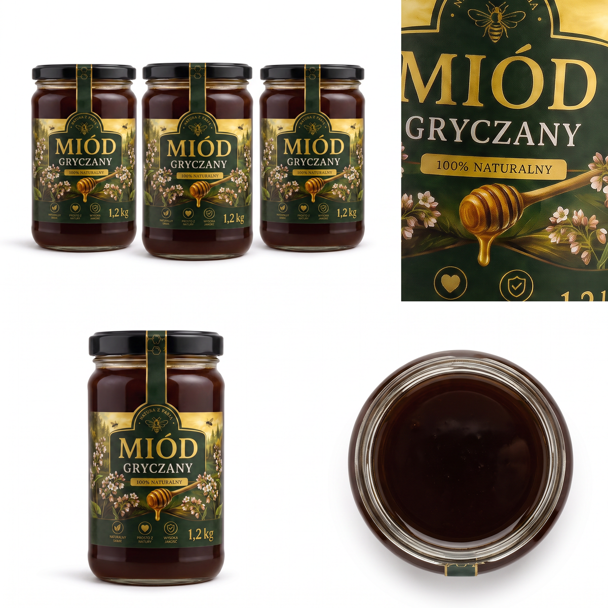 Miód Gryczany