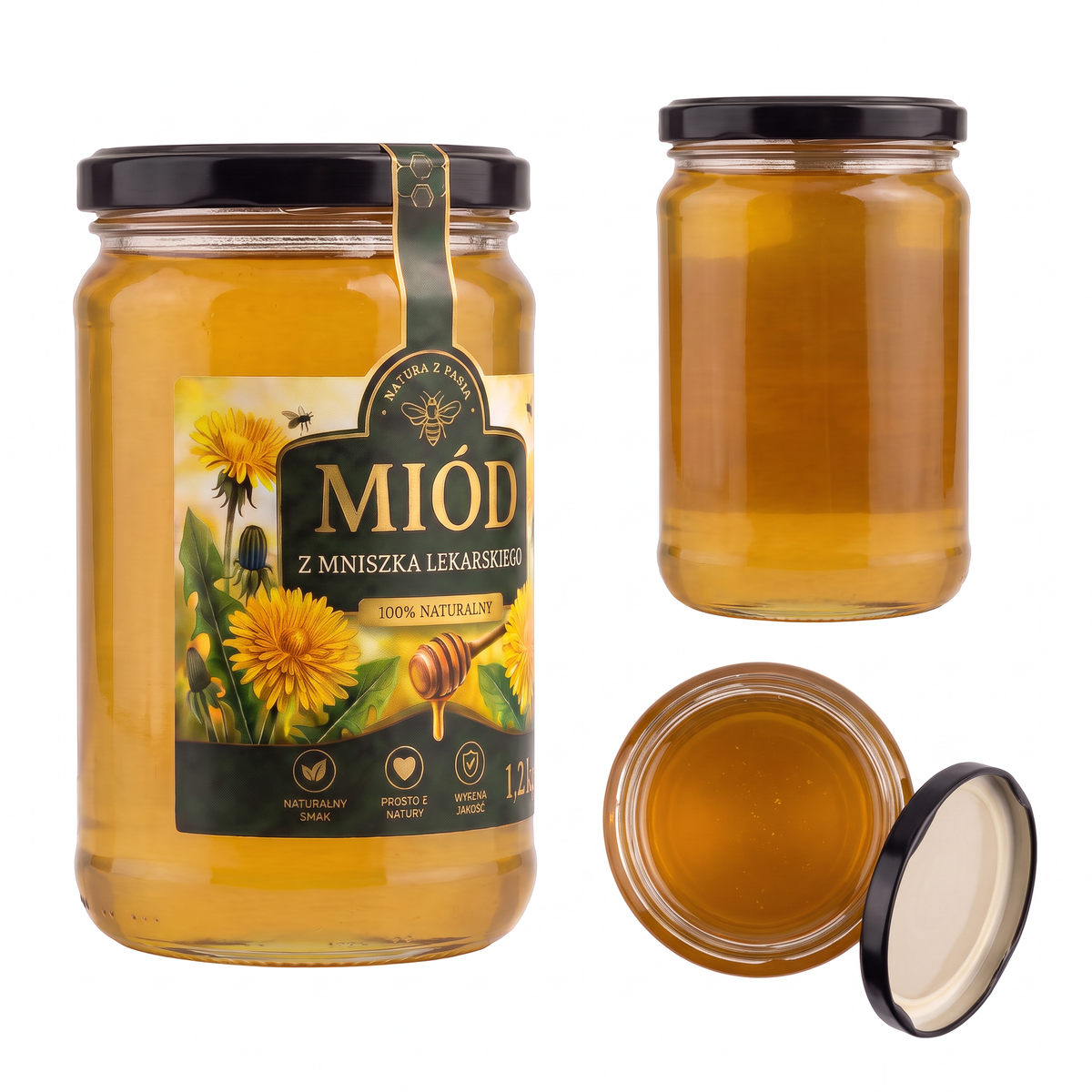 Miód Mniszek Lekarski