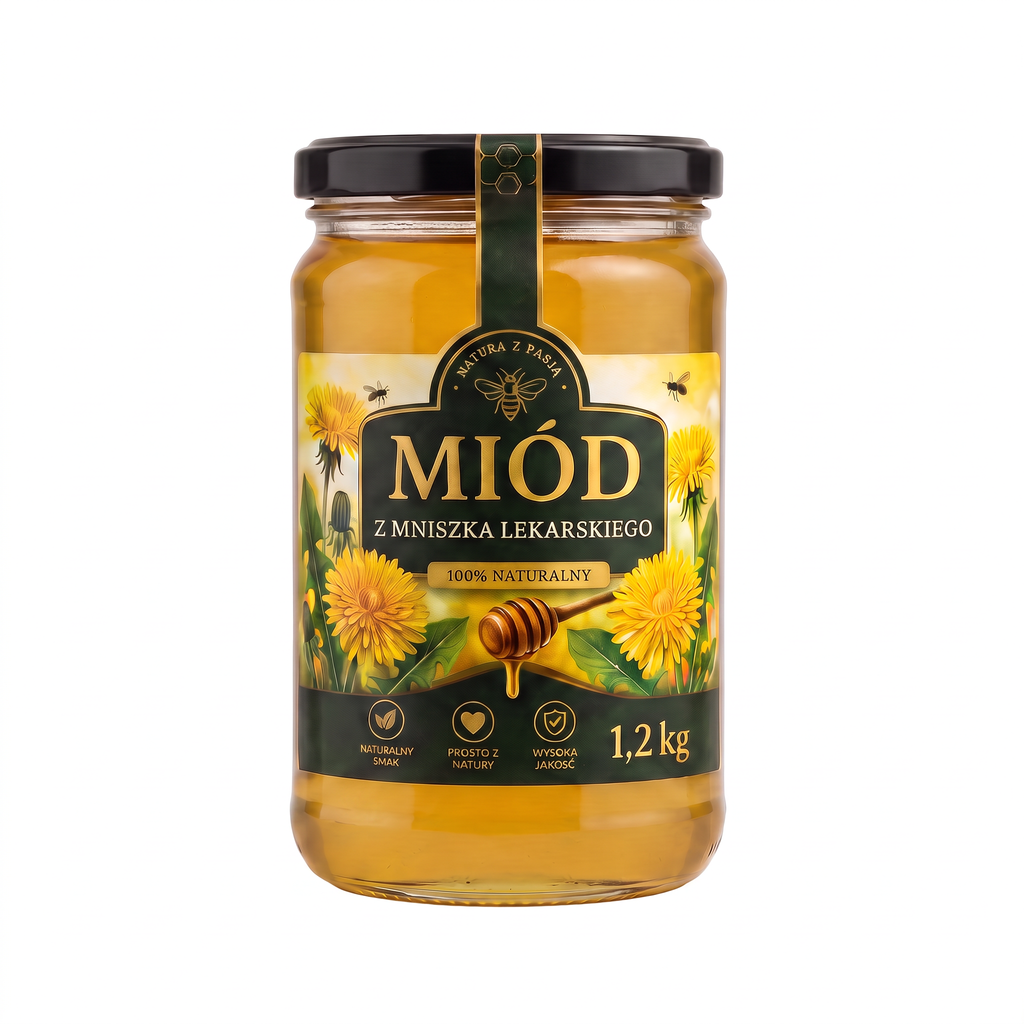 Miód Mniszek Lekarski