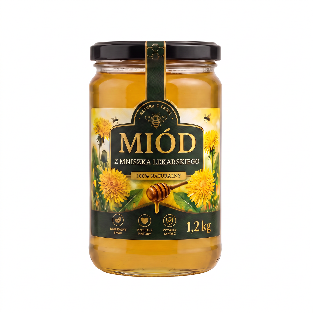 Miód Mniszek Lekarski